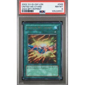 UNITED WE STAND 2003 BPT REPRINT 2003 YU-GI-OH! LON #049 NM-MT 8
